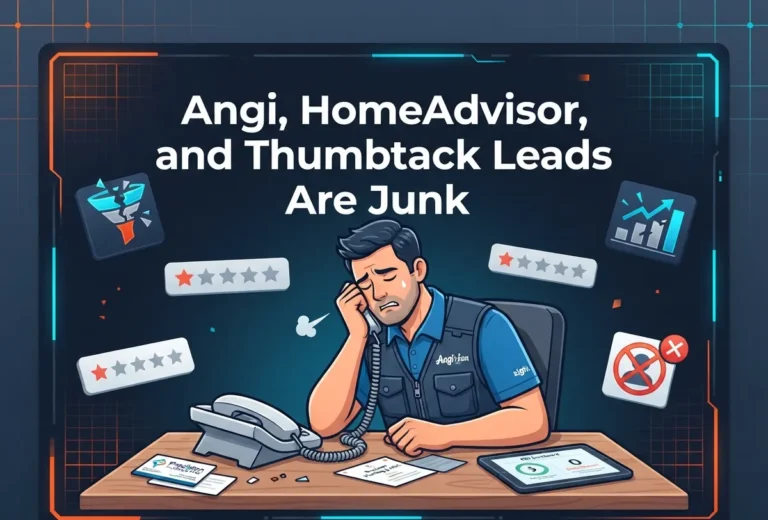 Are HomeAdvisor, Angi, and Thumbtack Leads Actually Worth It?