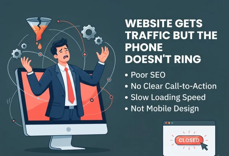 Website Gets Traffic But the Phone Doesn't Ring